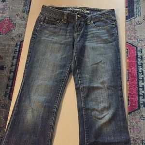 American eagle favorite boyfriend jeans 6 reg euc